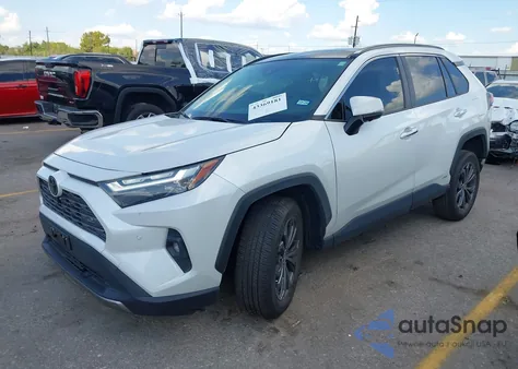 2025 Toyota Rav4 Hybrid Limited from USA, damaged, VIN JTMD6RFV2SJ065128